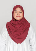 IRIS CURVED CHIFFON SHAWL