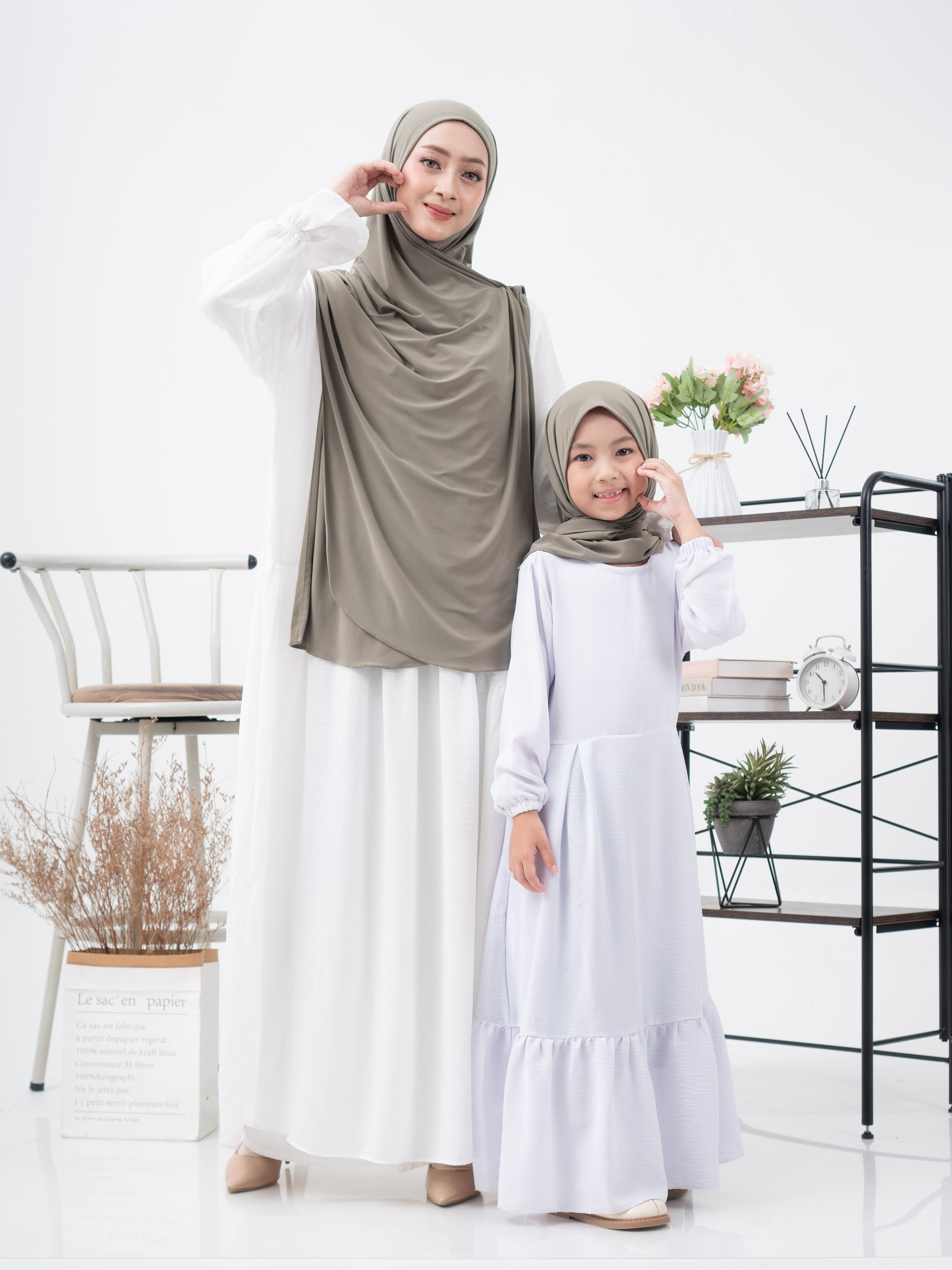 Serena Instant Hijab - Daugther